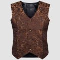 Brown Steampunk Gothic Vest