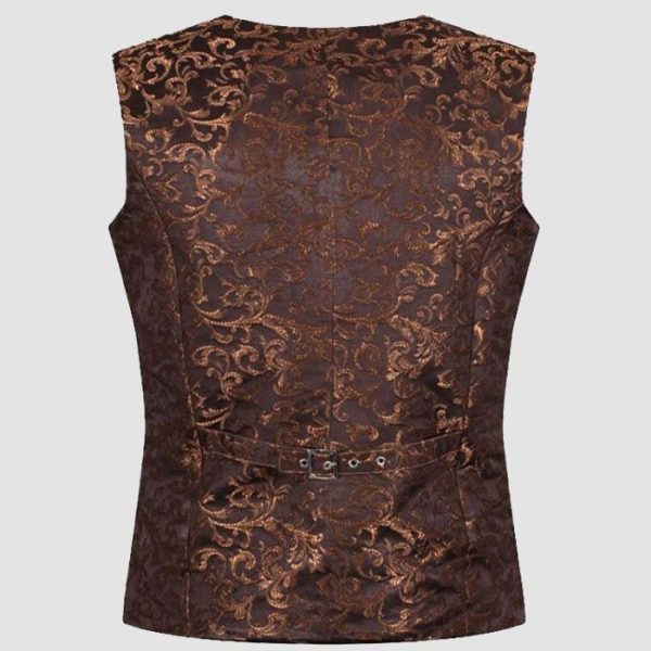 Brown Steampunk Gothic Vest