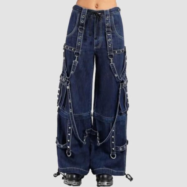Men's Indigo Blue Denim Pants Men's Indigo Blue Denim Pants