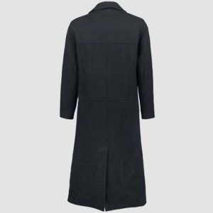 Black Gothic Long Coat Men 