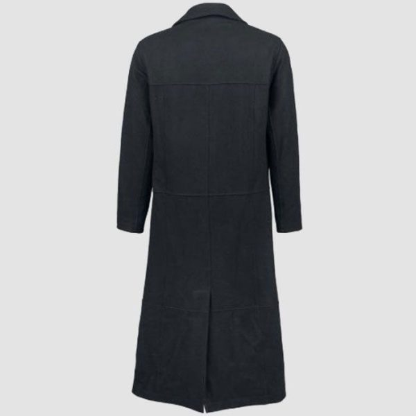 Black Gothic Long Coat Men 