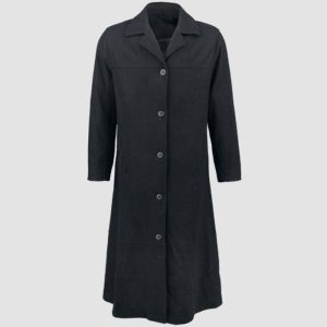 Black Gothic Long Coat Men 