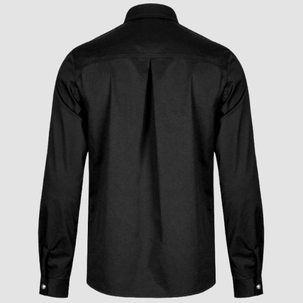 Black Dress Shirt Men - Gothic Dress Shirt