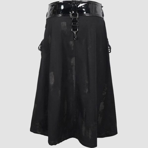 Mens Gothic Utility Kilt