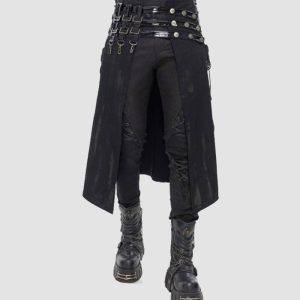 Mens Gothic Utility Kilt