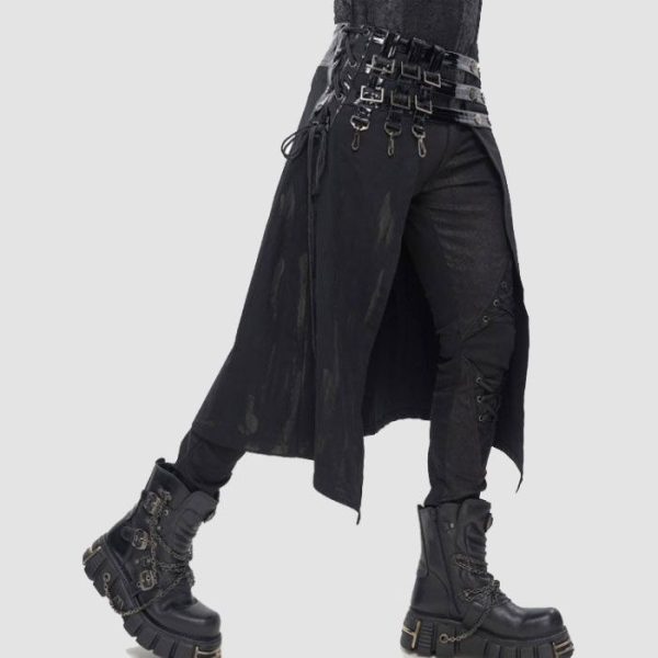 Mens Gothic Utility Kilt