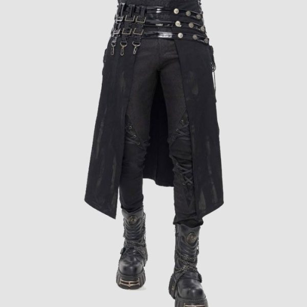 Mens Gothic Utility Kilt