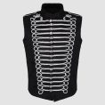 Men Gothic Military Vest