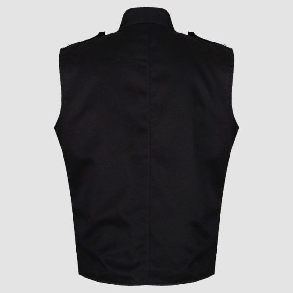 Men Gothic Military Vest