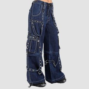 Men's Indigo Blue Denim Pants