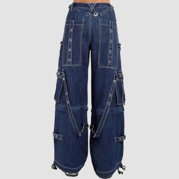 Men's Indigo Blue Denim Pants Men's Indigo Blue Denim Pants