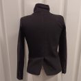 Womens Gothic Punk Jacket with Zip Pocket Details