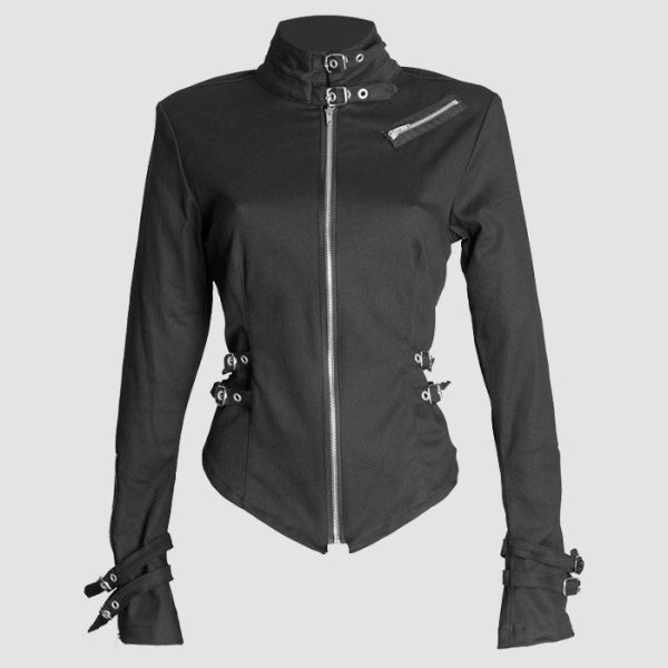 Black Gothic Shirt Womens
