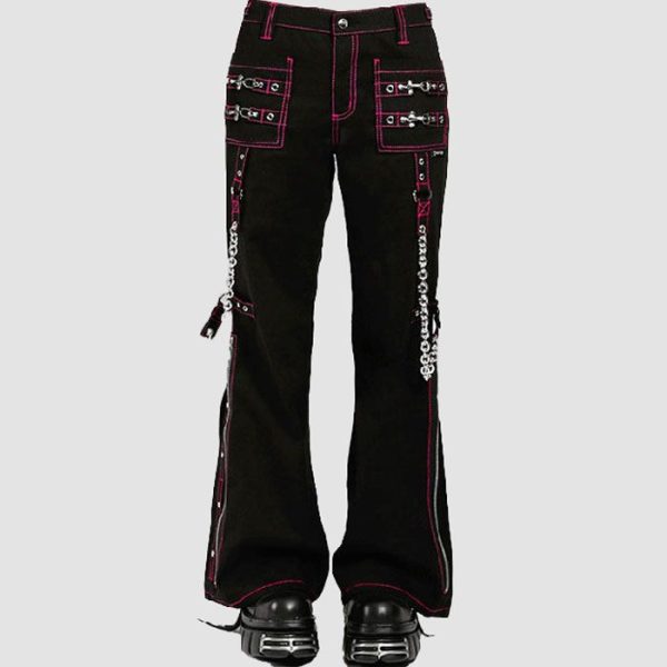 Womens Gothic Flare Pants Womens Gothic Flare Pants