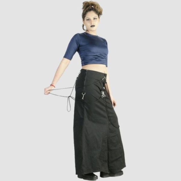 Women's Black Maxi Skirt