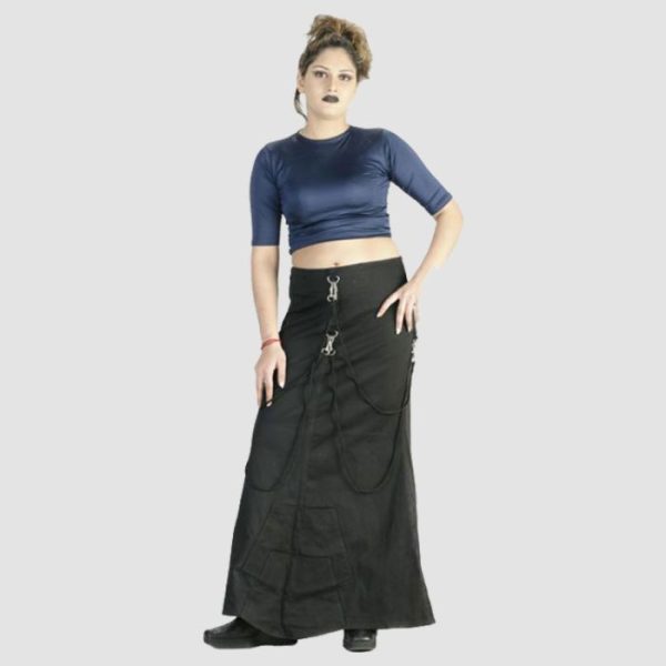 Women's Black Maxi Skirt