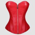 Red Gothic Corset for Bold Party & Streetwear Looks