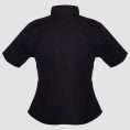 Womens Black Shirt with Chains– Gothic Button Down Style